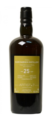 glen garioch 1990 / 25 year old / artist lmdw